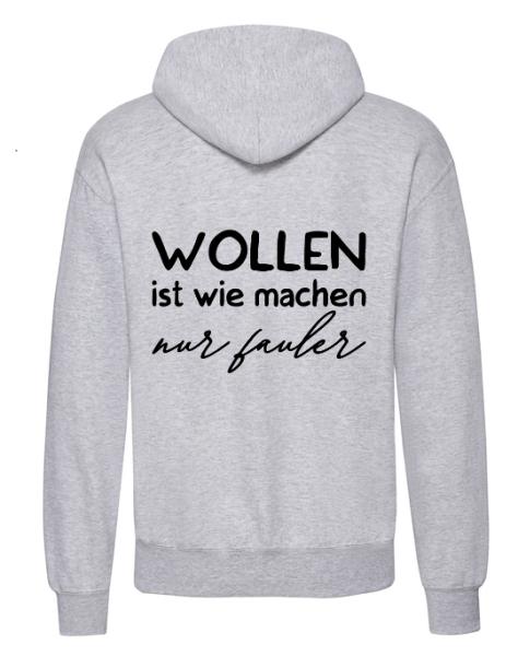 Wollen ist wie machen